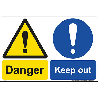 Danger keep out 