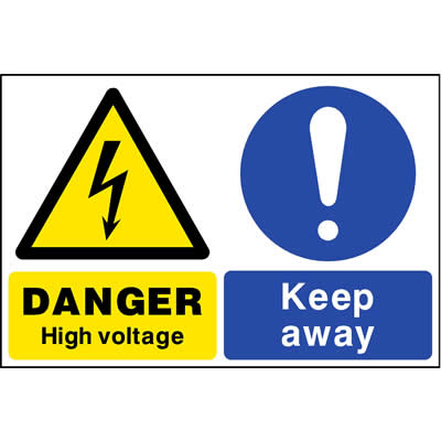 High voltage keep away