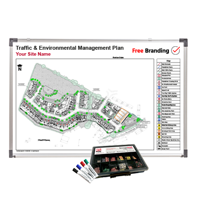 Traffic & Environmental Management Plan with Vehicle & Plant Magnets