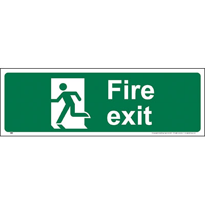 Fire Exit Left Facing