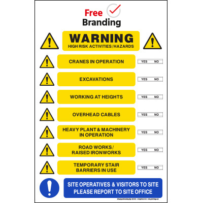 construction safety signs