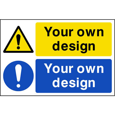 Warning & Mandatory Custom Signs