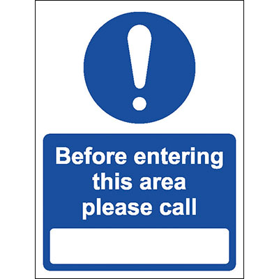 coronavirus health and safety sign