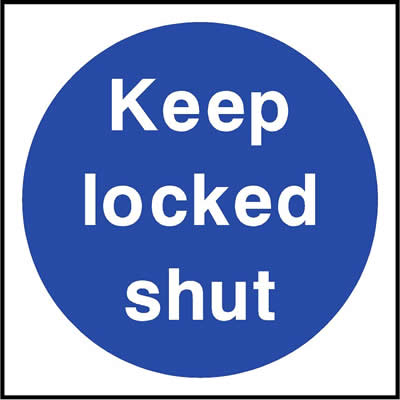 Keep locked shut