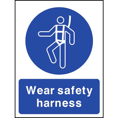 Wear safety harness