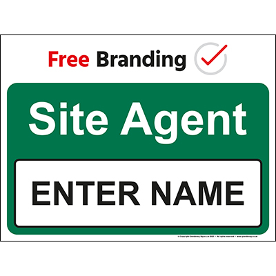 Site Agent Sign