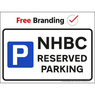 NHBC reserved parking symbol (Quickfit)