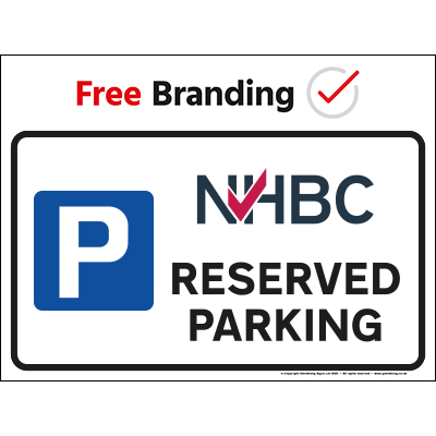 NHBC reserved parking symbol (Quickfit)