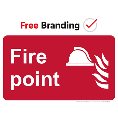 Fire Point Sign