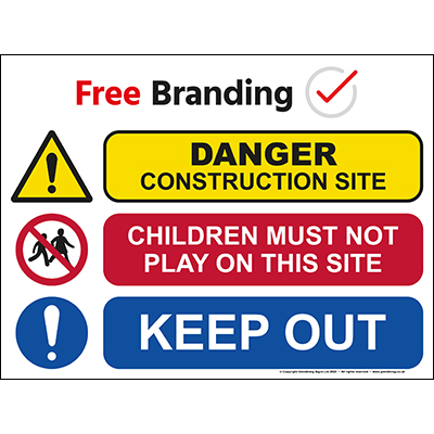 Children Must Keep Out Of This Construction Site (Quickfit) 