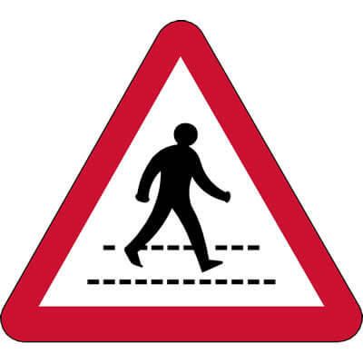 Zebra crossing ahead