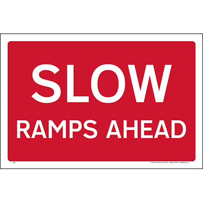 Slow ramps ahead