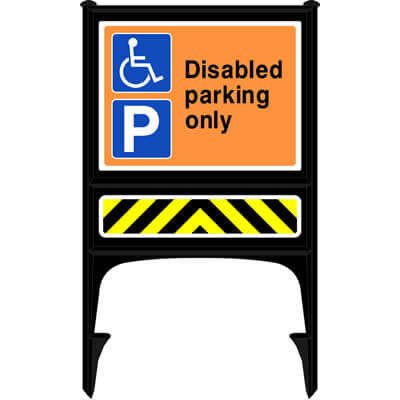 Disabled parking only 