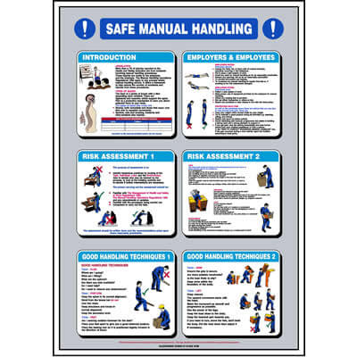 Safe Manual Handling Poster