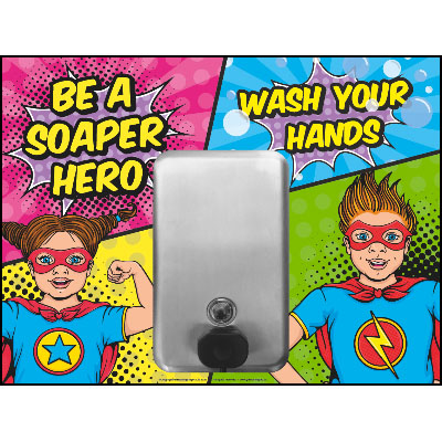 wash your hands sign