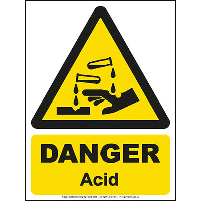 hazard warning signs