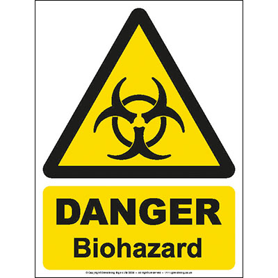Danger Biohazard Sign
